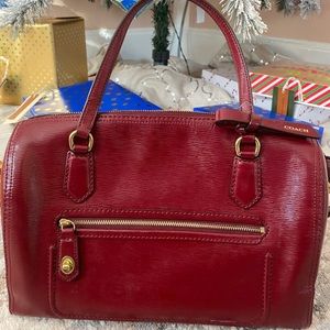 Red Coach Bag